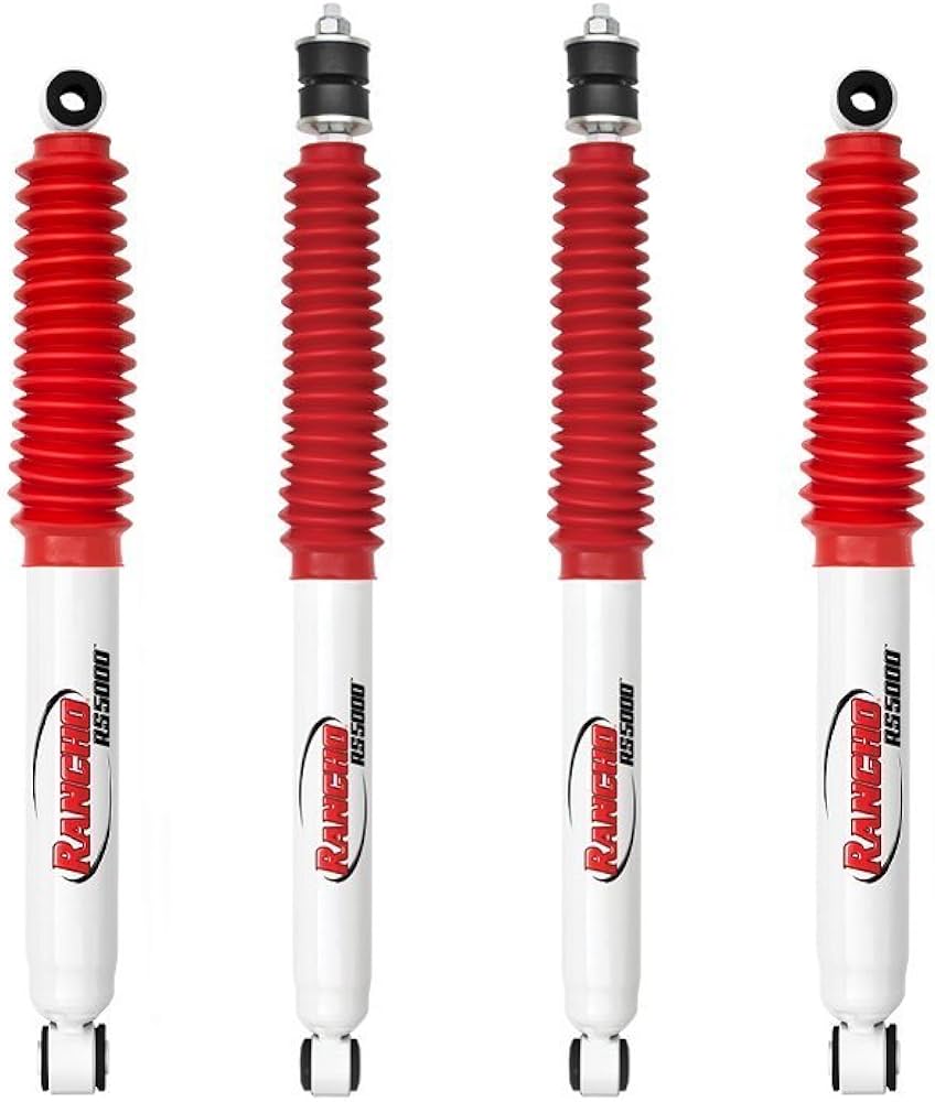 B　0218 Amazon.com: Rancho RS55118 RS55168 RS5000X Series Set of Front